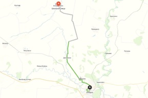 Жительница села рассказала об ужасной дороге до Аткарска, по которой жители якобы сами возят детей на экзамены