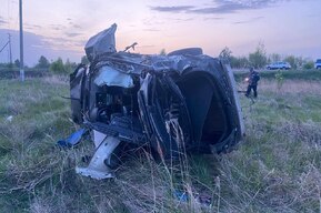 Ночное ДТП в Саратовской области: Toyota съехала в кювет, водитель погиб