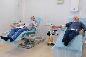 Энергетики Саратовского филиала «Т Плюс» сдали около 16 литров крови