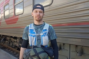 Саратовский спасатель решил совершить одиночный забег из Волгограда в Астрахань